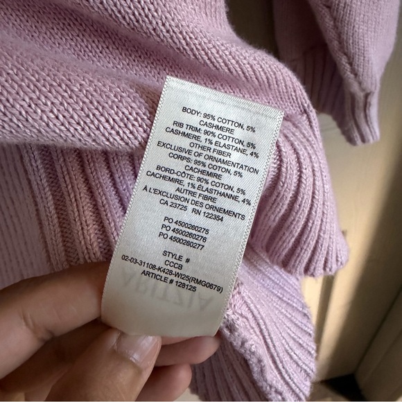 Aritzia Sundays Best Cotton Charm Cat Sweater Size small - Picture 6 of 10